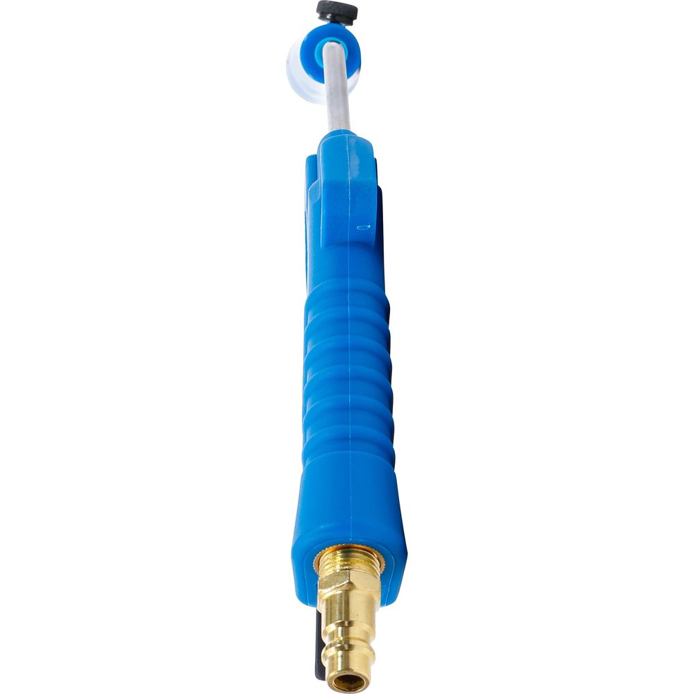 Air blow gun with brush Air blow gun with brush