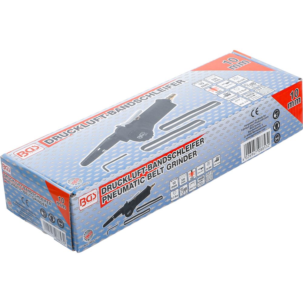 Druckluft-Bandschleifer für 10mm Schleifbänder Druckluft-Bandschleifer für 10mm Schleifbänder