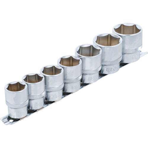 Socket set, hexagon 12.5 mm (1/2") drive 20-32 mm 7 pcs Socket set, hexagon 12.5 mm (1/2") drive 20-32 mm 7 pcs