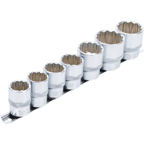 Socket set, 12-point 12.5 mm (1/2") drive 20-32 mm 7 pcs Socket set, 12-point 12.5 mm (1/2") drive 20-32 mm 7 pcs