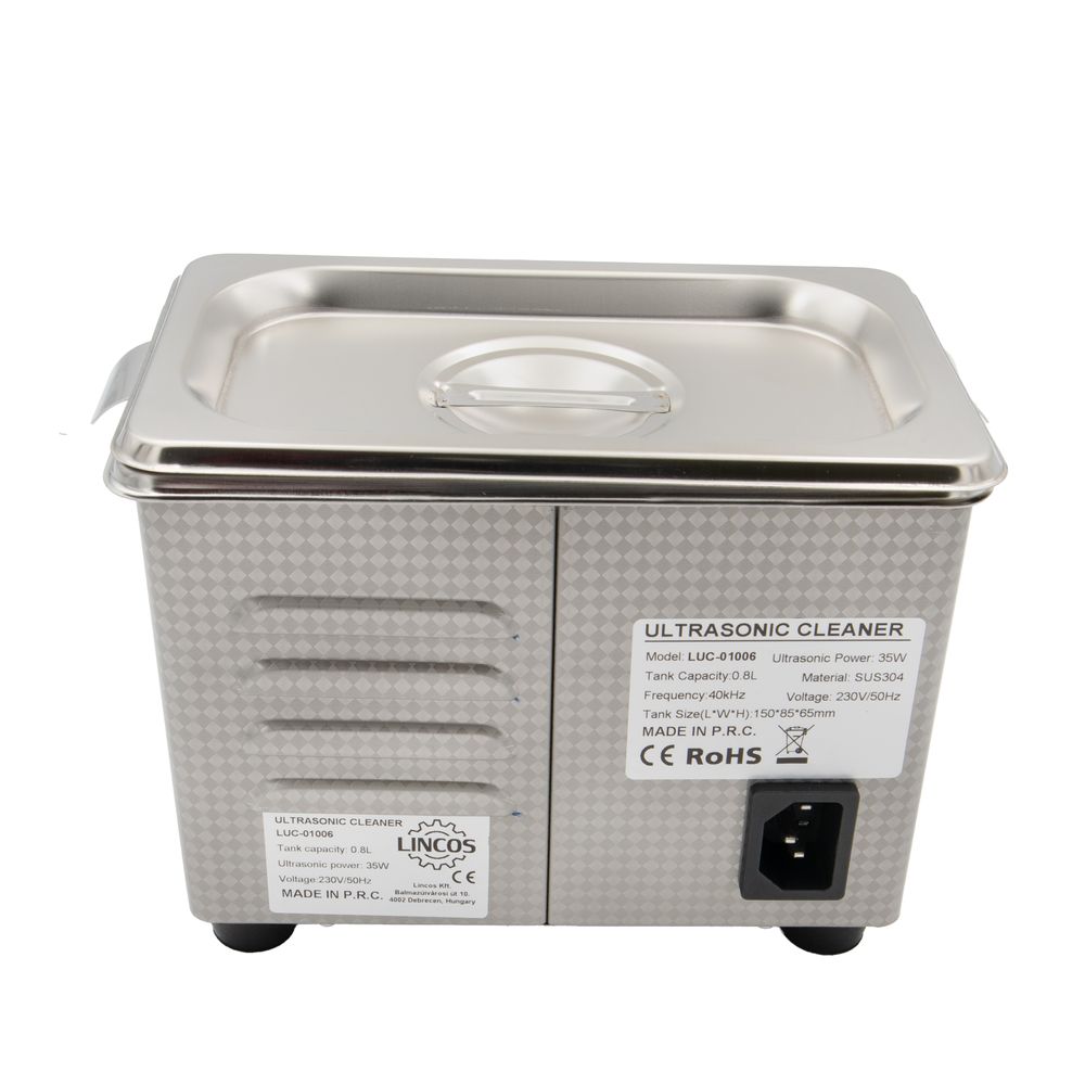 Ultraschallreiniger 0,8l, 35W, 40KHz, 80°C Ultraschallreiniger 0,8l, 35W, 40KHz, 80°C
