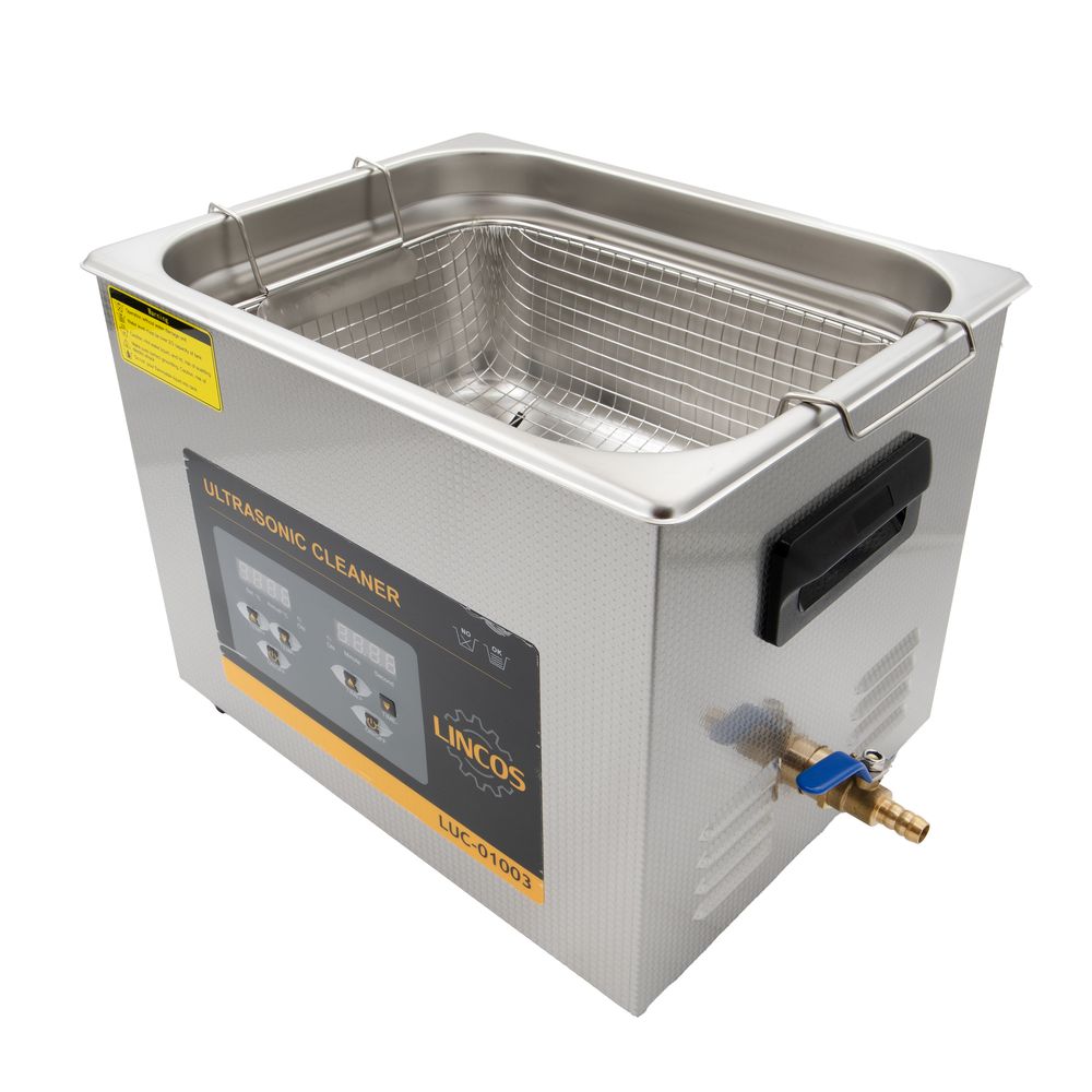 Ultrazvuková čistička 10l, 240W, 40kHz, 80°C Ultrazvuková čistička 10l, 240W, 40kHz, 80°C