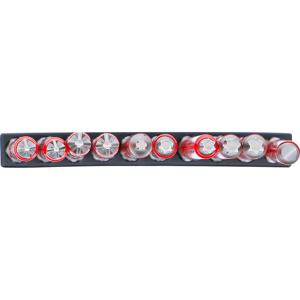 Anti-slip bit set, magnetic, 110mm, 10pcs Anti-slip bit set, magnetic, 110mm, 10pcs
