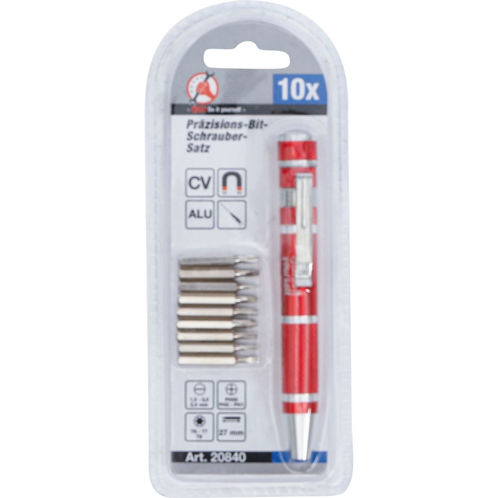 Precision bit set, 10pcs Precision bit set, 10pcs