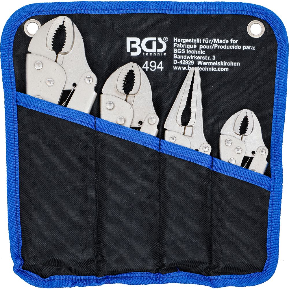 Gripzangen-Set, 4-tlg. Gripzangen-Set, 4-tlg.