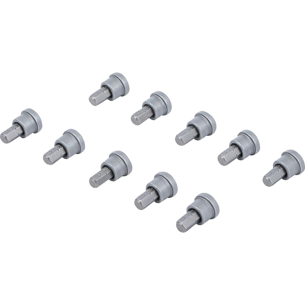 Bit-Set mit Tiefenanschlag für Gipskarton, 6.3mm (1/4") Antrieb, Kreuzschlitz PH2, 10-tlg. Bit-Set mit Tiefenanschlag für Gipskarton, 6.3mm (1/4") Antrieb, Kreuzschlitz PH2, 10-tlg.