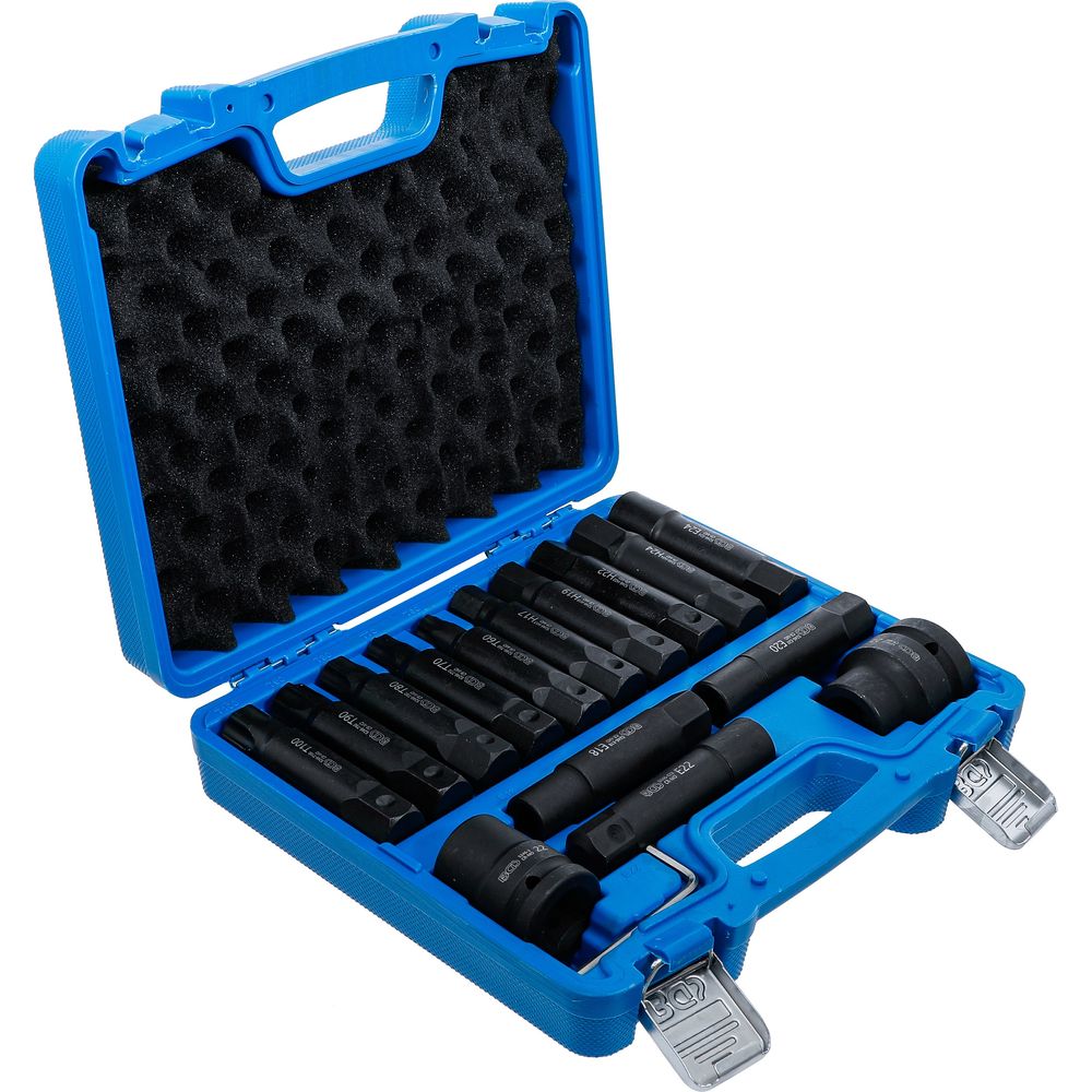 Bit set for trucks 20mm (3/4") + 25mm (1"), 16pcs Bit set for trucks 20mm (3/4") + 25mm (1"), 16pcs