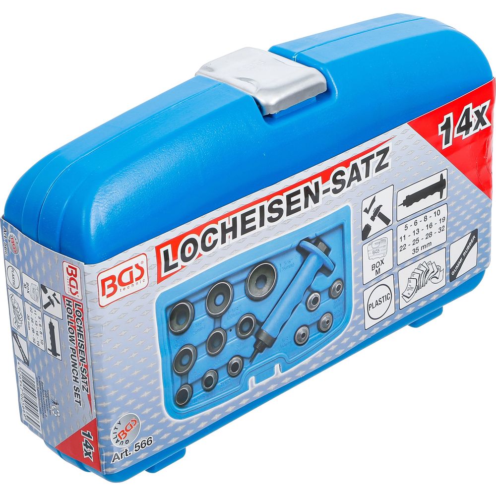 Locheisensatz 5-35mm, 14-tlg. Locheisensatz 5-35mm, 14-tlg.