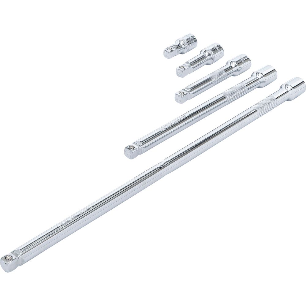 "Wobble" extension bar set, 12.5mm (1/2"), 5pcs "Wobble" extension bar set, 12.5mm (1/2"), 5pcs