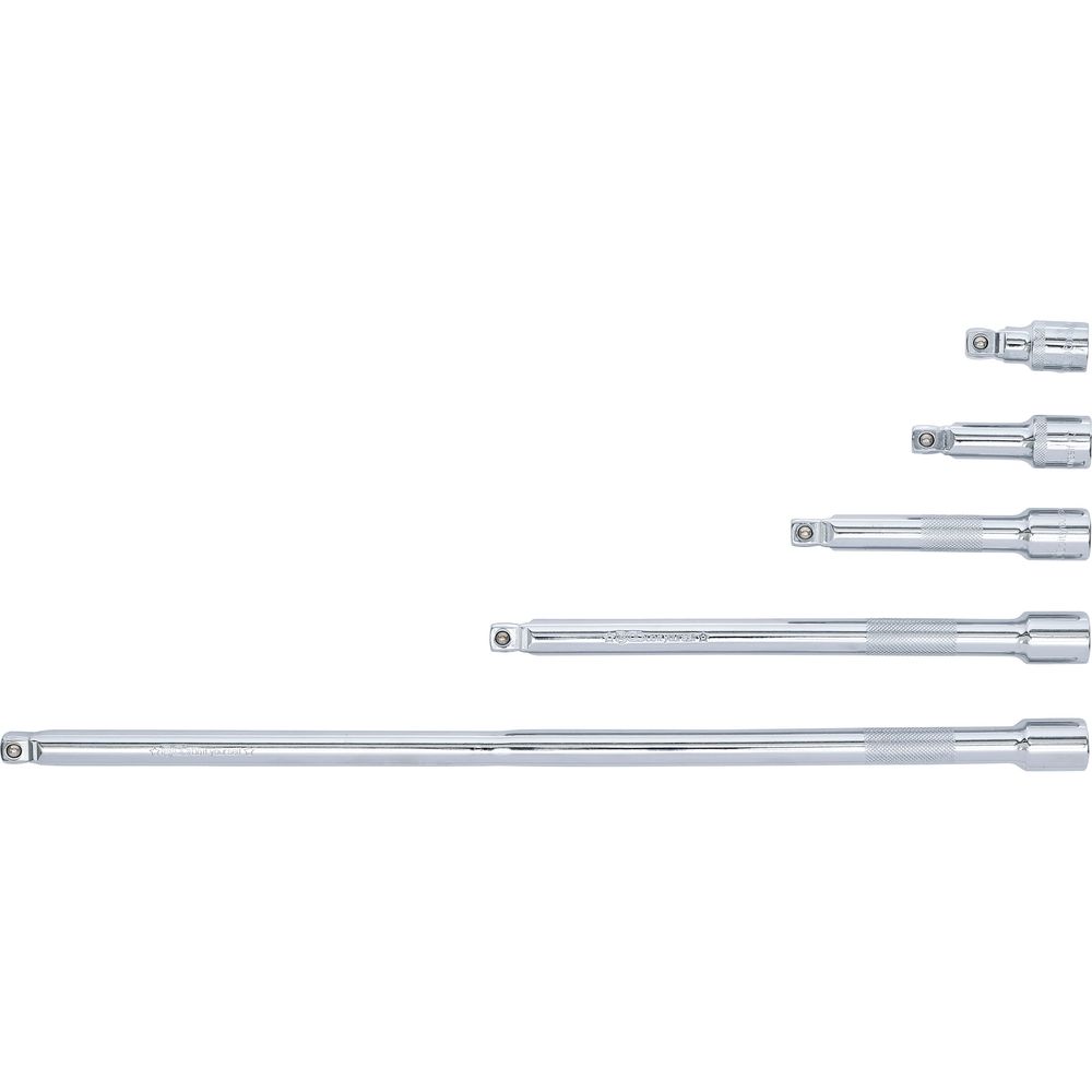 "Wobble" extension bar set, 12.5mm (1/2"), 5pcs "Wobble" extension bar set, 12.5mm (1/2"), 5pcs