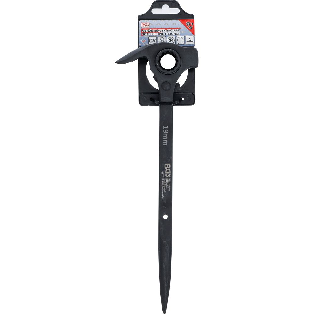 Gerüstknarre 4-in-1 19x22mm Gerüstknarre 4-in-1 19x22mm