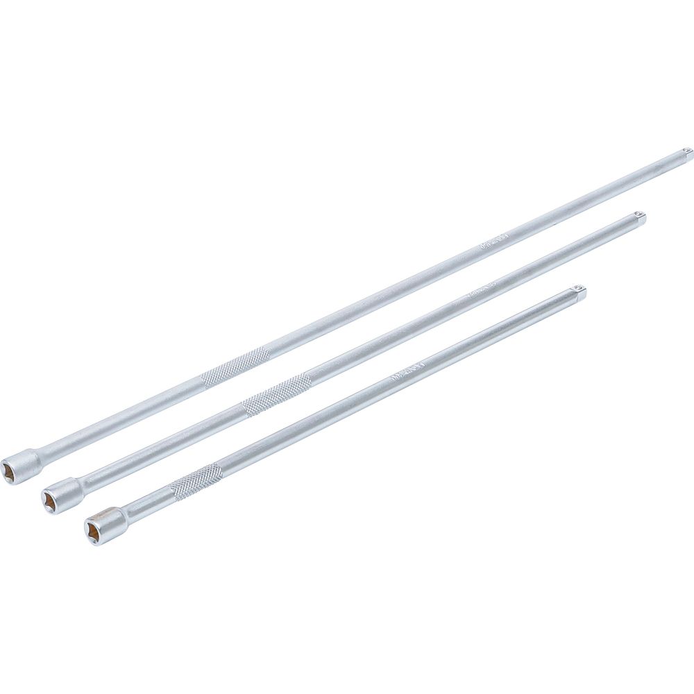 Extension bar set 6.3mm (1/4") 300/380/450mm, 3pcs Extension bar set 6.3mm (1/4") 300/380/450mm, 3pcs