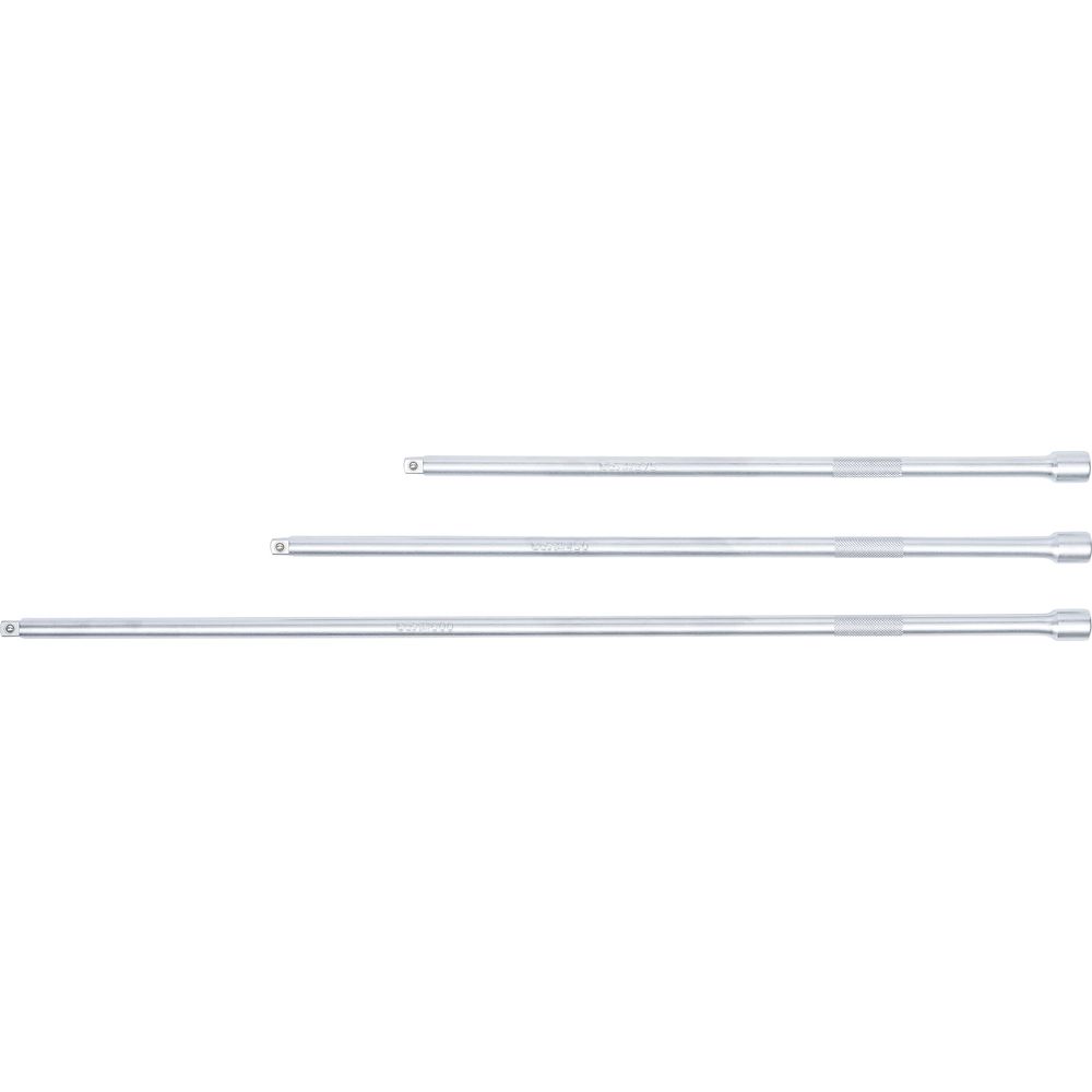 Extension bar set 10mm (3/8") 375/450/600mm, 3pcs Extension bar set 10mm (3/8") 375/450/600mm, 3pcs