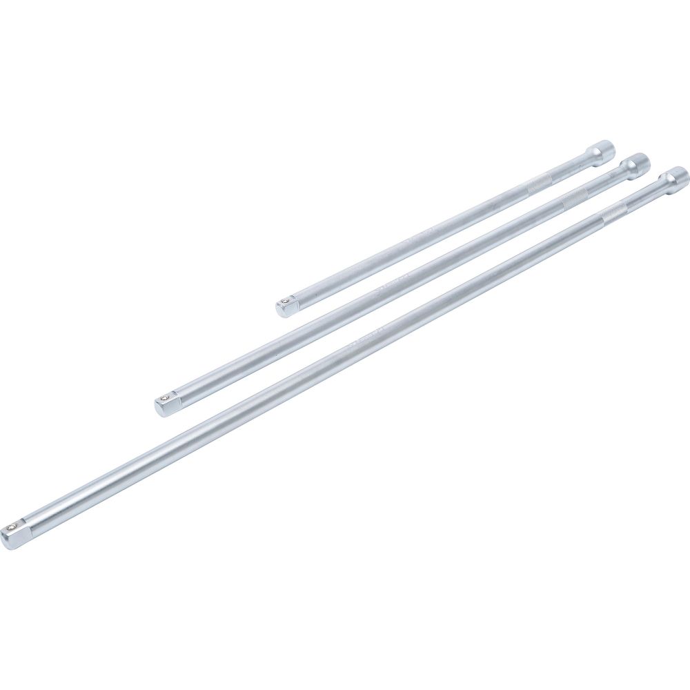 Extension bar set 12.5mm (1/2") 450/600/750mm, 3pcs Extension bar set 12.5mm (1/2") 450/600/750mm, 3pcs
