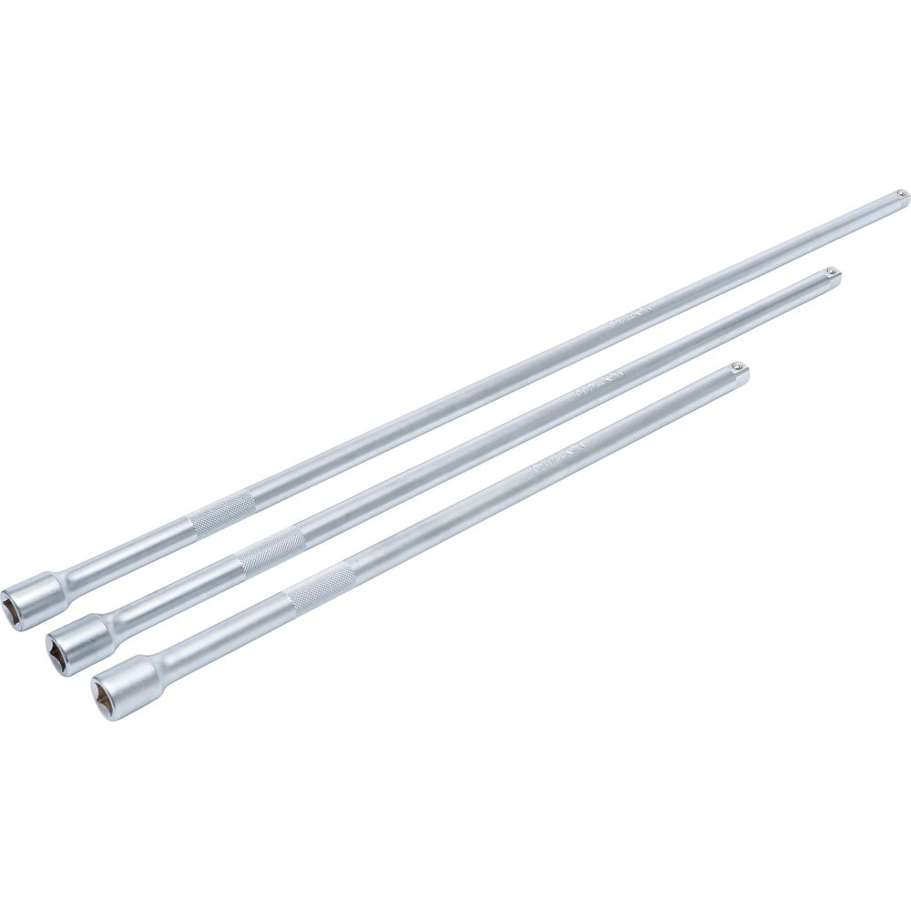 Extension bar set 12.5mm (1/2") 450/600/750mm, 3pcs Extension bar set 12.5mm (1/2") 450/600/750mm, 3pcs