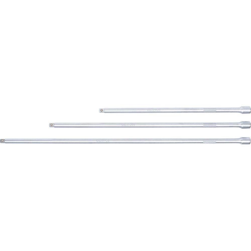 Extension bar set 12.5mm (1/2") 450/600/750mm, 3pcs Extension bar set 12.5mm (1/2") 450/600/750mm, 3pcs