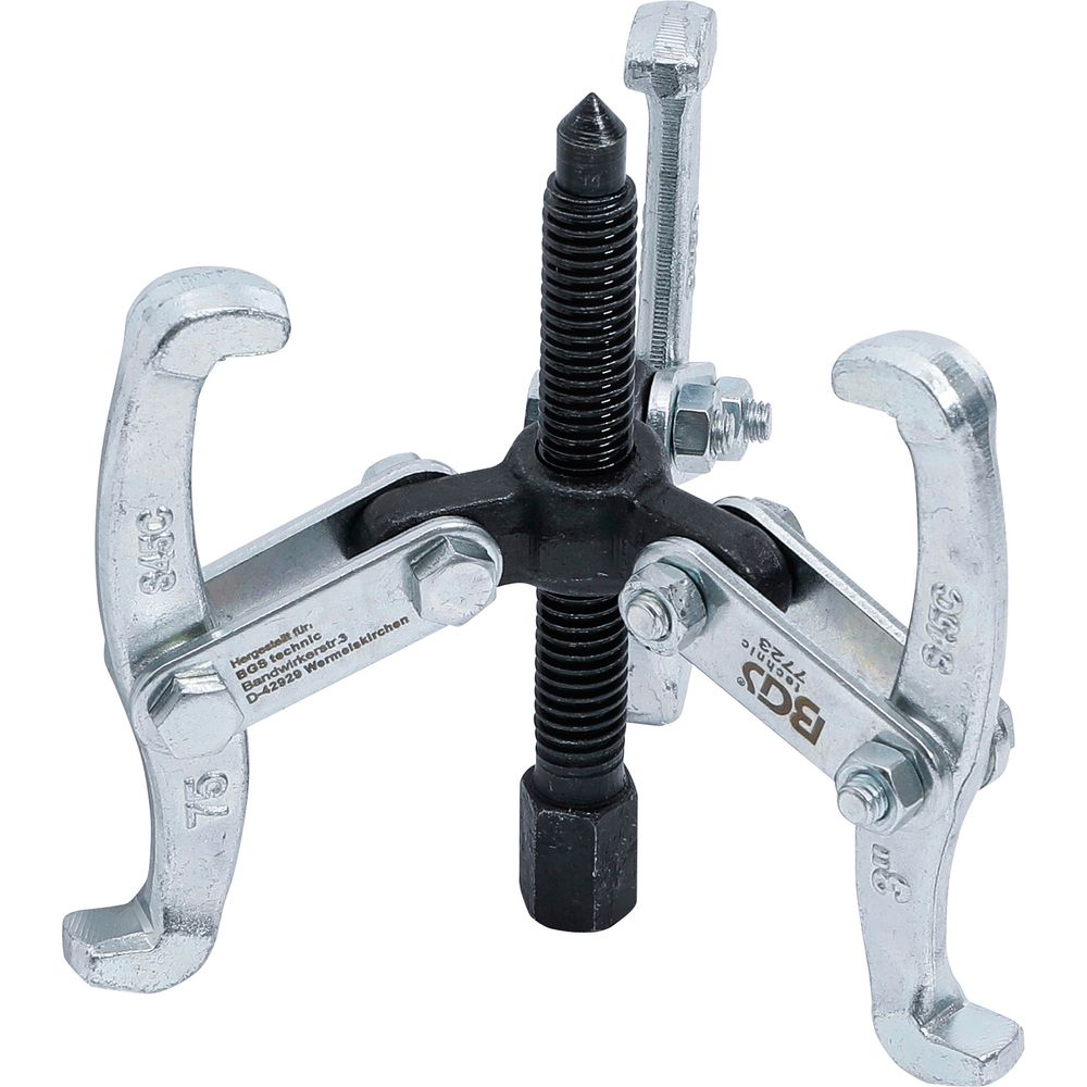 External/internal 3-arm puller, 15–100mm External/internal 3-arm puller, 15–100mm