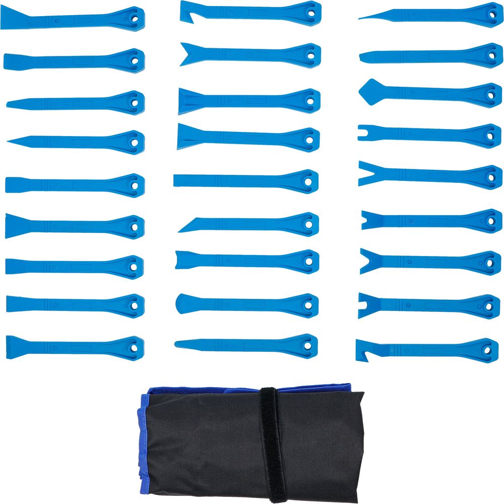 Trim Strip Wedge / Scraper Set, 27 pcs. Trim Strip Wedge / Scraper Set, 27 pcs.