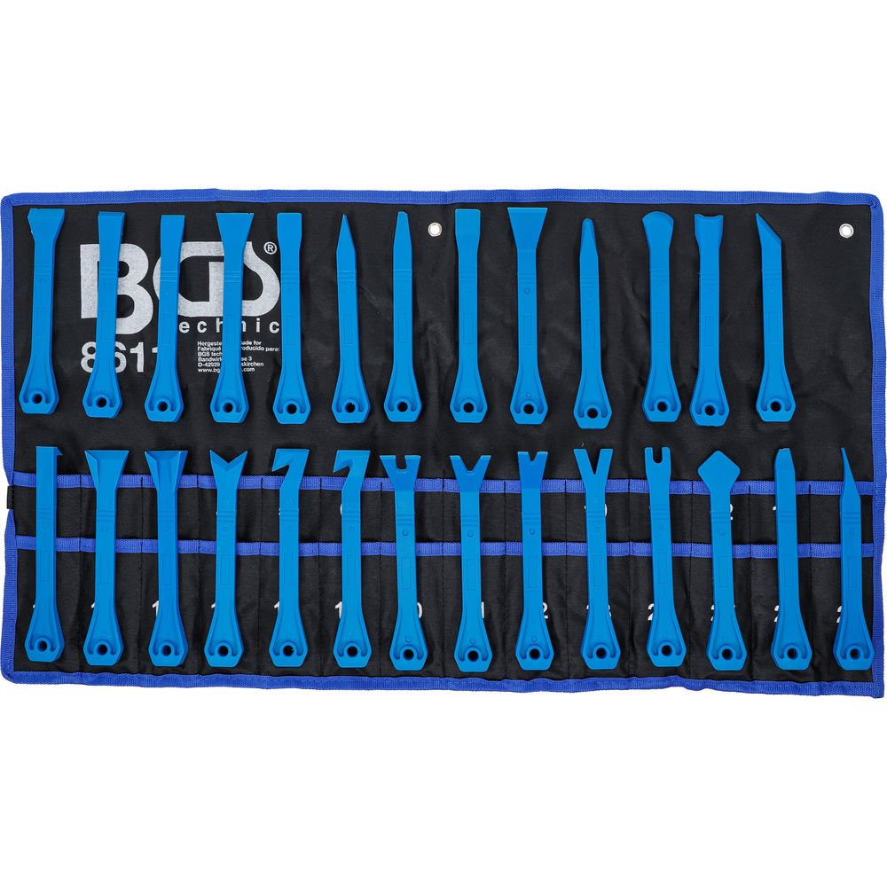 Trim Strip Wedge / Scraper Set, 27 pcs. Trim Strip Wedge / Scraper Set, 27 pcs.