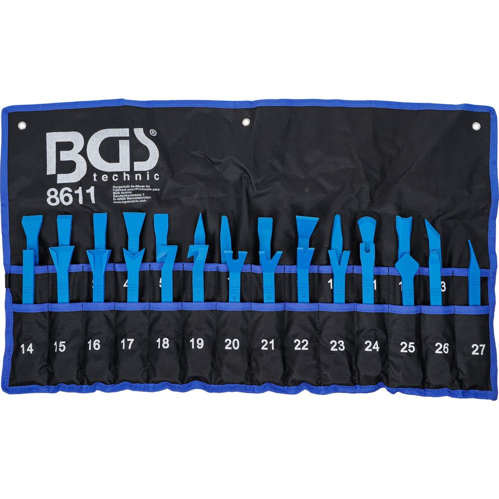Trim Strip Wedge / Scraper Set, 27 pcs. Trim Strip Wedge / Scraper Set, 27 pcs.