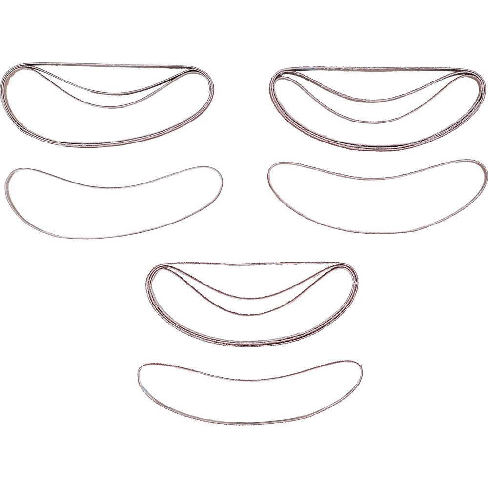 Schleifband-Set für BGS 8853, 10mm x 330mm, K60-K120, 12-tlg. Schleifband-Set für BGS 8853, 10mm x 330mm, K60-K120, 12-tlg.