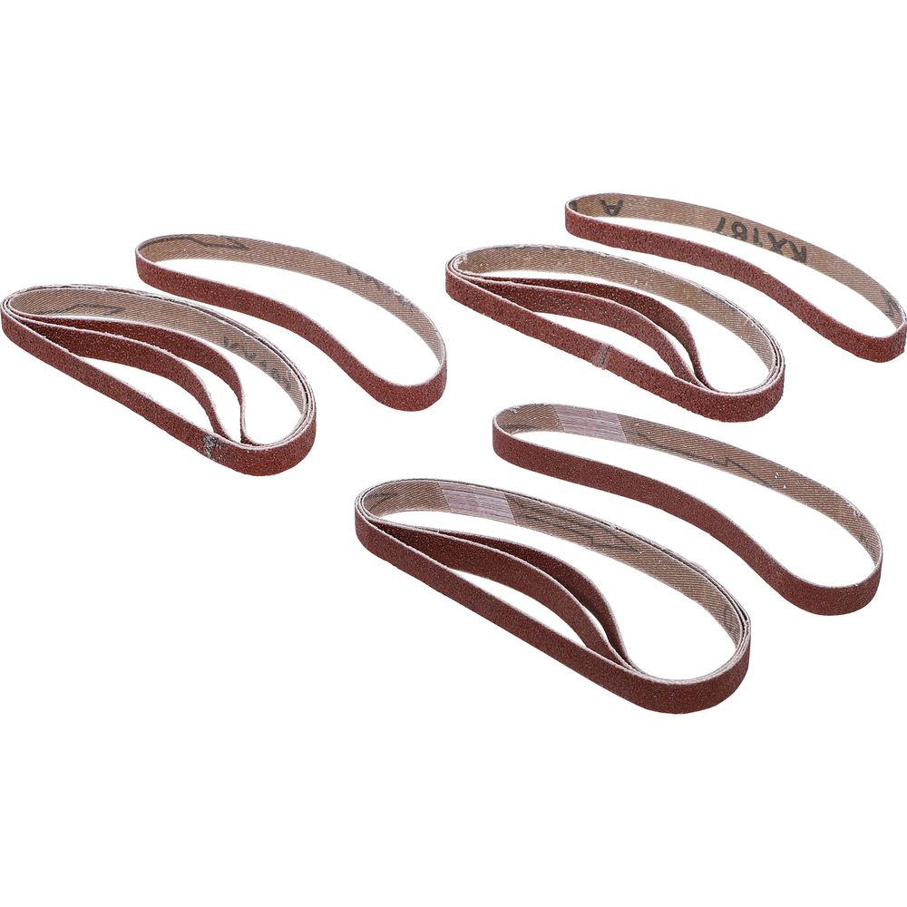 Schleifband-Set für BGS 8853, 10mm x 330mm, K60-K120, 12-tlg. Schleifband-Set für BGS 8853, 10mm x 330mm, K60-K120, 12-tlg.