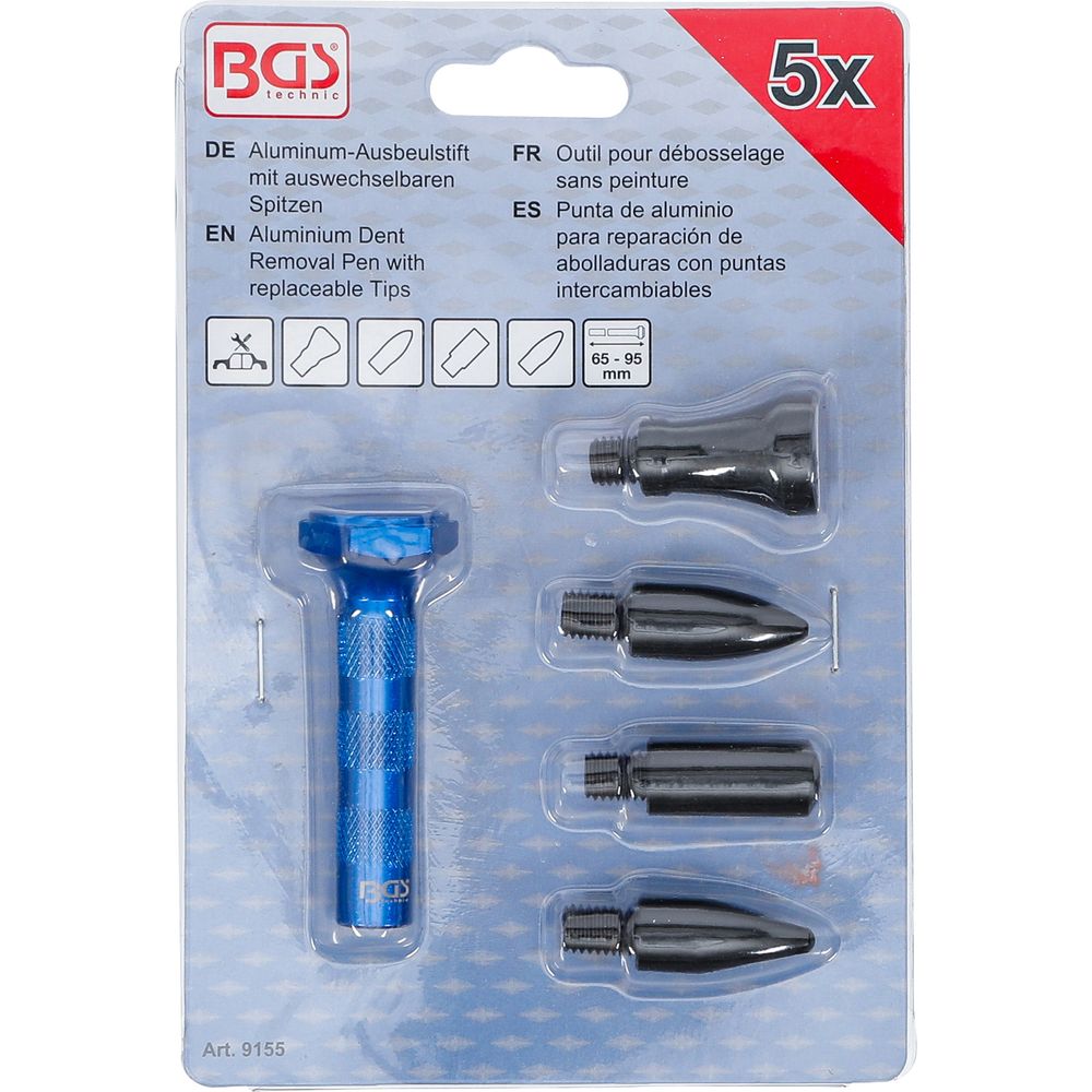 Aluminium Dent Removal Pen with replaceable Tips, 100 mm Aluminium Dent Removal Pen with replaceable Tips, 100 mm