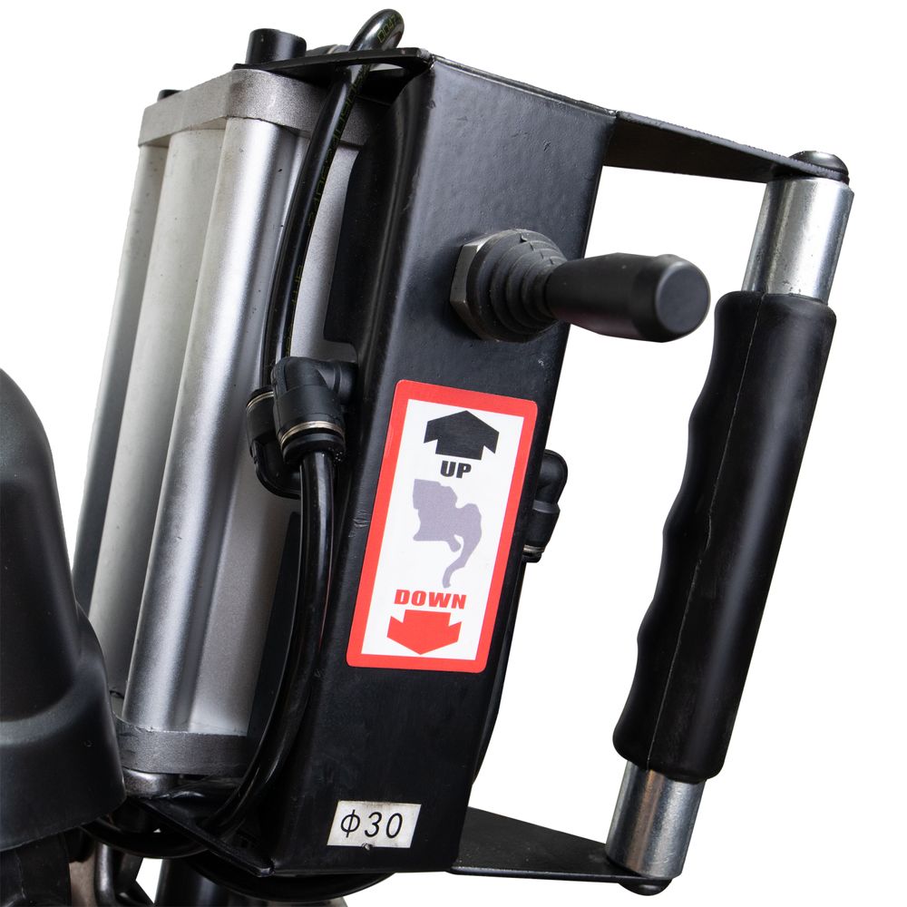 Leverless tyre changer, 26", tiltable and lockable column, help arm, variable speed, 230V Leverless tyre changer, 26", tiltable and lockable column, help arm, variable speed, 230V