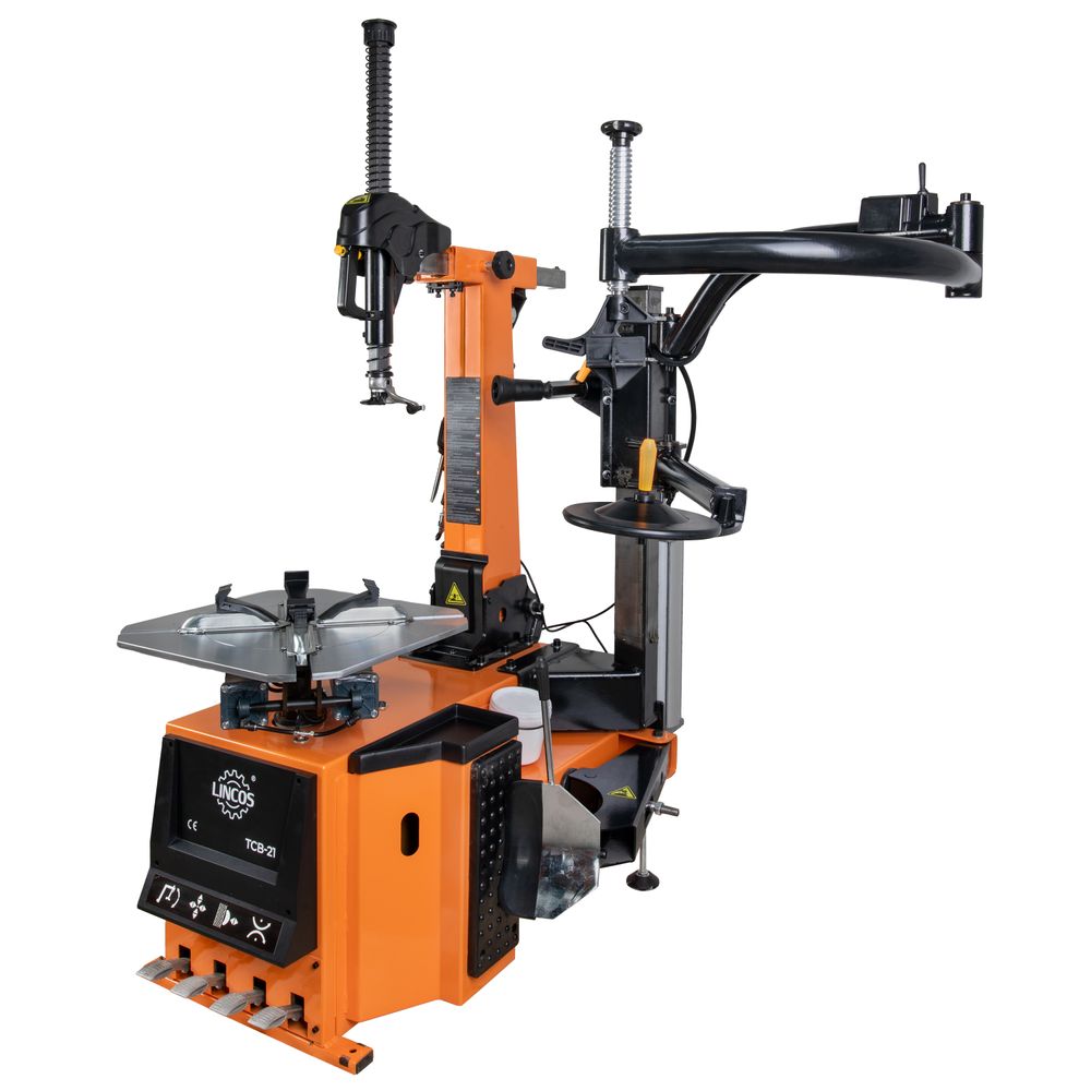 Kerékszerelő gép, gumiszerelő gép, 26", dönthető oszloppal, segédkarral, 380V Kerékszerelő gép, gumiszerelő gép, 26", dönthető oszloppal, segédkarral, 380V