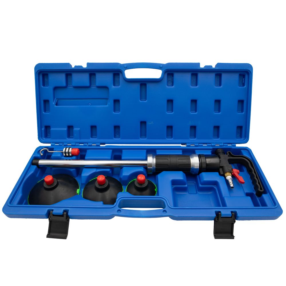 Pneumatic dent puller set, 75–125mm Pneumatic dent puller set, 75–125mm