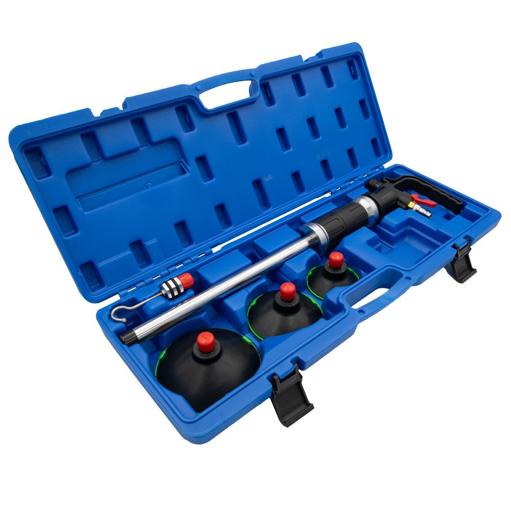 Pneumatic dent puller set, 75–125mm Pneumatic dent puller set, 75–125mm