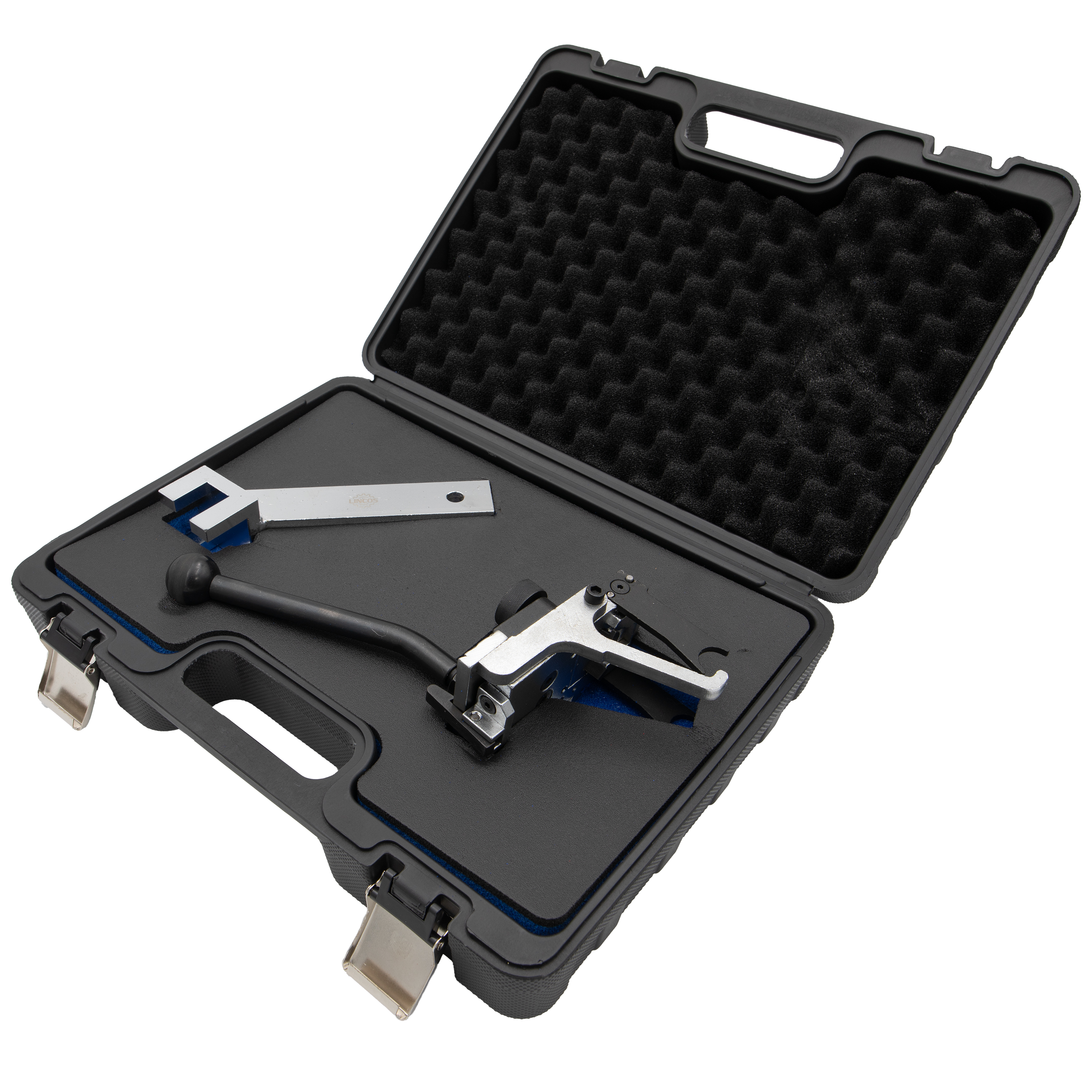 Valve pressure spring installer and remover tool for BMW N-series and PSA 1.6T engines Valve pressure spring installer and remover tool for BMW N-series and PSA 1.6T engines