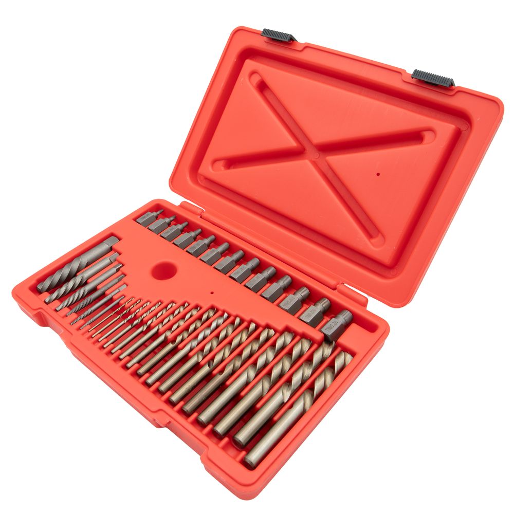 Schraubenausdreher Komplettsatz, 35-tlg. Schraubenausdreher Komplettsatz, 35-tlg.