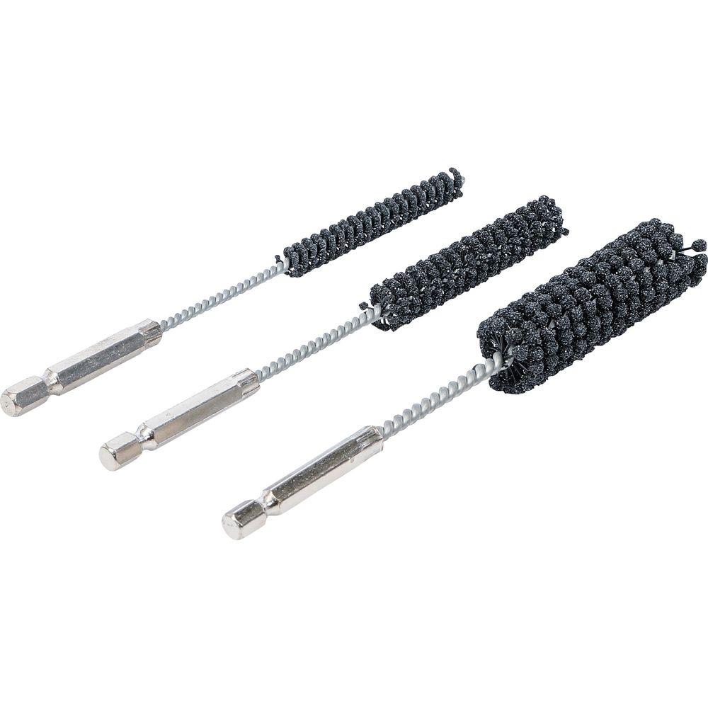 Honing tool set flexible, 3 pcs., K60/80, 8–12–20mm, 6.3mm (1/4") drive Honing tool set flexible, 3 pcs., K60/80, 8–12–20mm, 6.3mm (1/4") drive