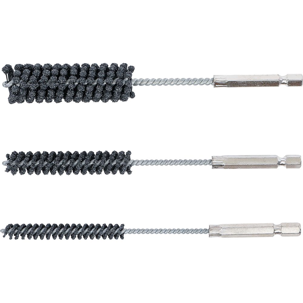 Honing tool set flexible, 3 pcs., K60/80, 8–12–20mm, 6.3mm (1/4") drive Honing tool set flexible, 3 pcs., K60/80, 8–12–20mm, 6.3mm (1/4") drive