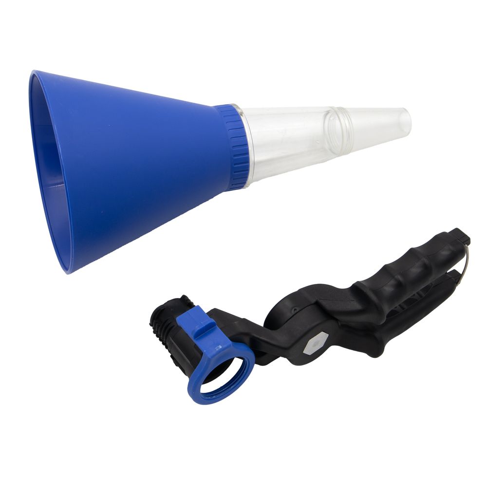 Engine oil funnel with clamp Engine oil funnel with clamp