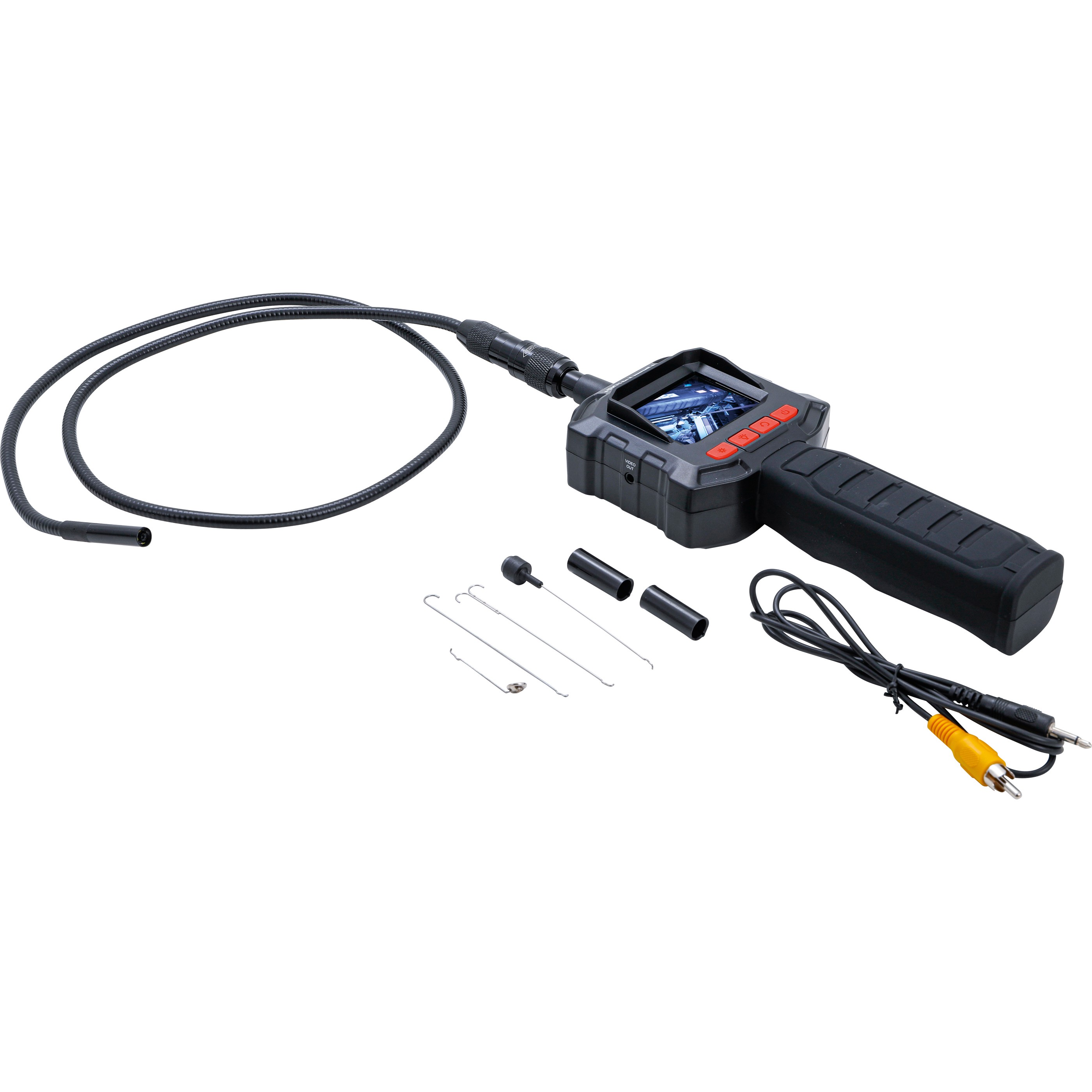 Video Borescope with TFT-Display, Camera Head Ø 8 mm Video Borescope with TFT-Display, Camera Head Ø 8 mm