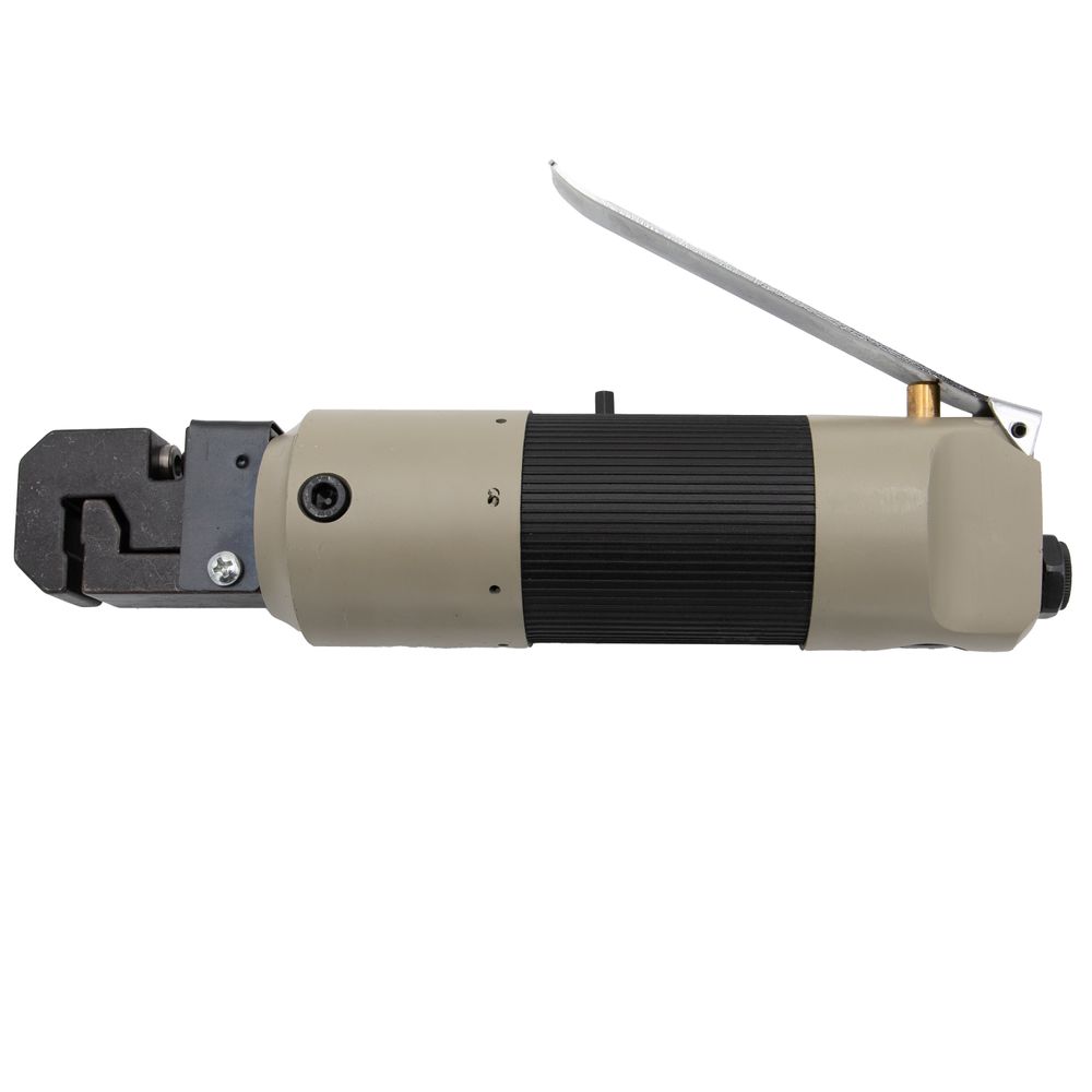 Pneumatic edge flanging and punching tool Pneumatic edge flanging and punching tool