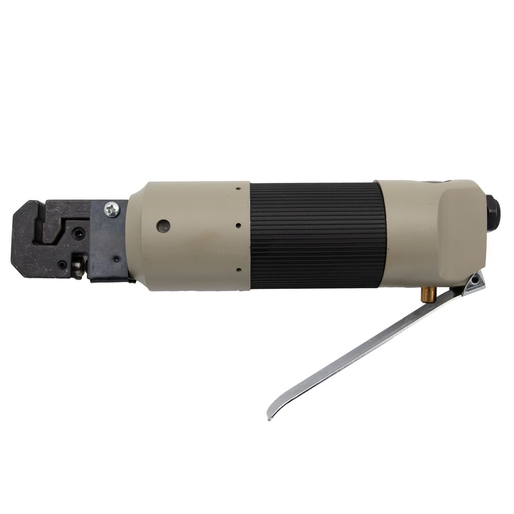 Pneumatic edge flanging and punching tool Pneumatic edge flanging and punching tool
