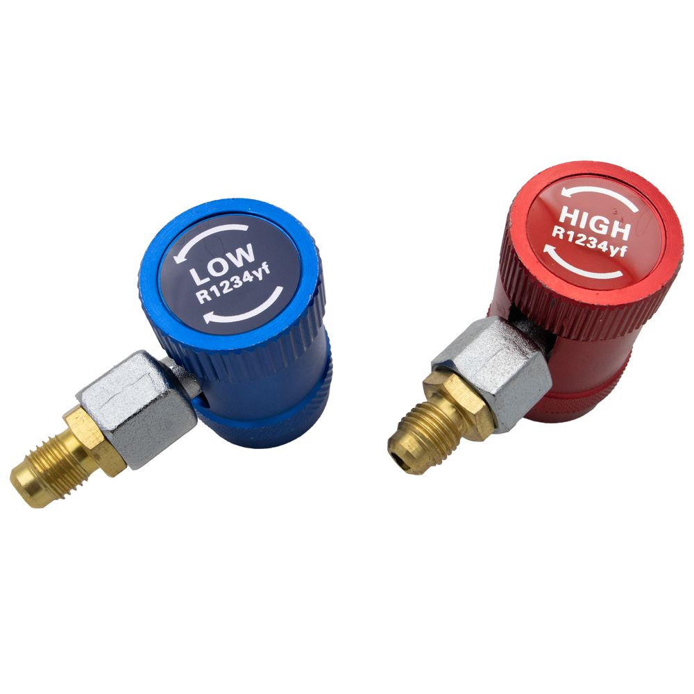 A/C adapter set for R1234YF refrigerant A/C adapter set for R1234YF refrigerant