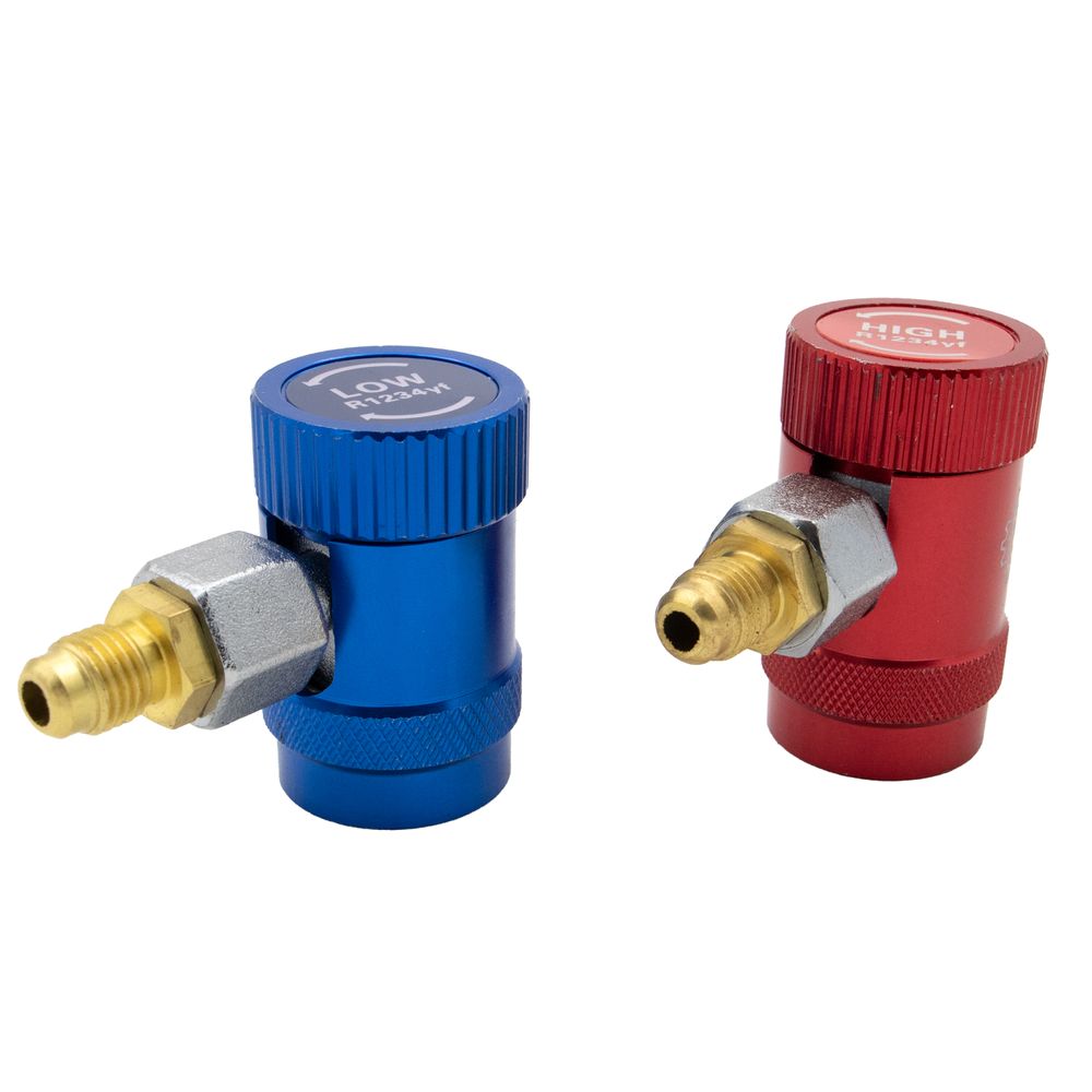 A/C adapter set for R1234YF refrigerant A/C adapter set for R1234YF refrigerant