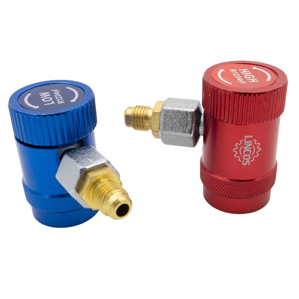 A/C adapter set for R1234YF refrigerant A/C adapter set for R1234YF refrigerant