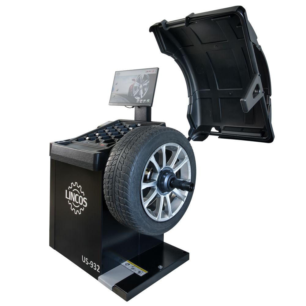 Automatische Wuchtmaschine, IPS-Display, Ultraschallmessung, mehrsprachig, pneumatische Radspannung Automatische Wuchtmaschine, IPS-Display, Ultraschallmessung, mehrsprachig, pneumatische Radspannung