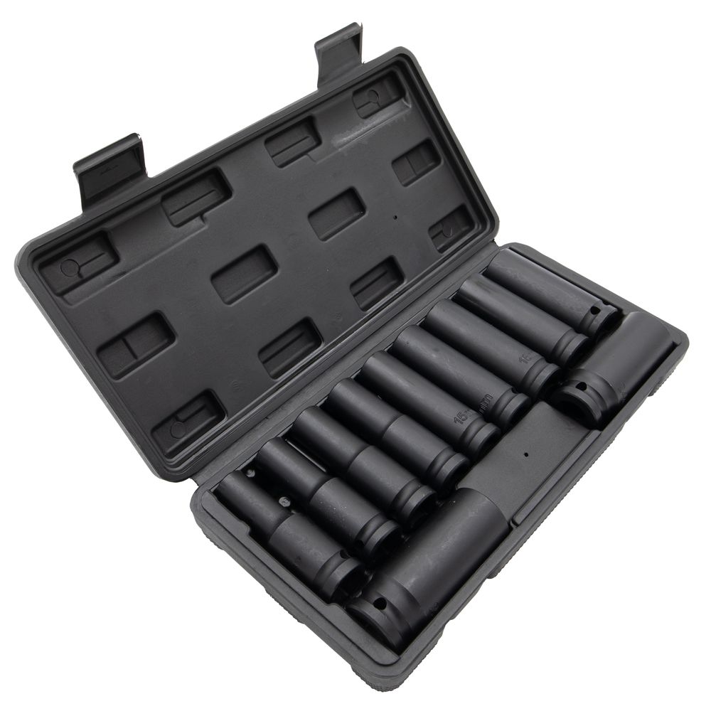 11-tlg. 1/2" Schlagschlüssel-Nuss-Set 11-tlg. 1/2" Schlagschlüssel-Nuss-Set