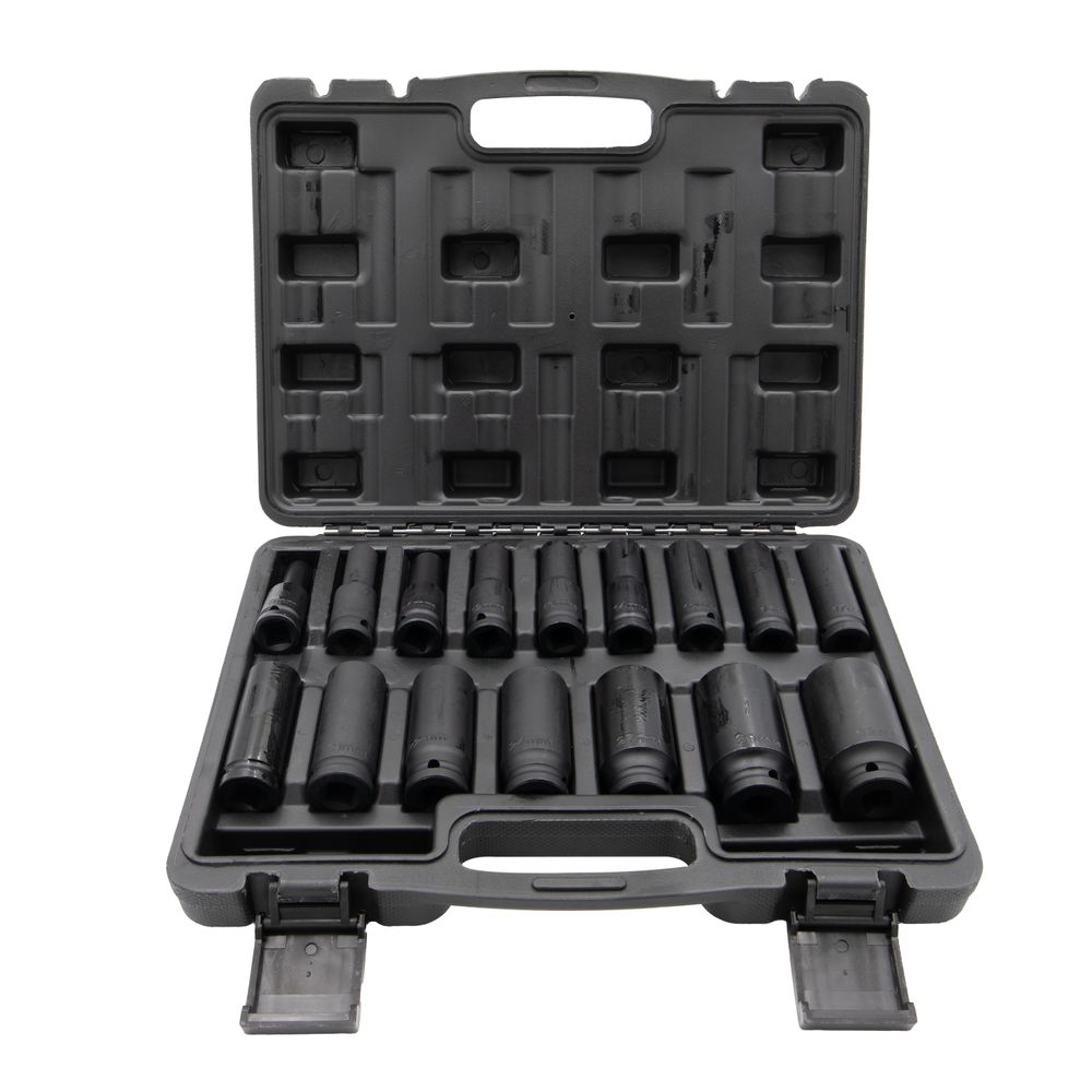 1/2" Schlag-Steckschlüsselsatz, 16-tlg. 1/2" Schlag-Steckschlüsselsatz, 16-tlg.
