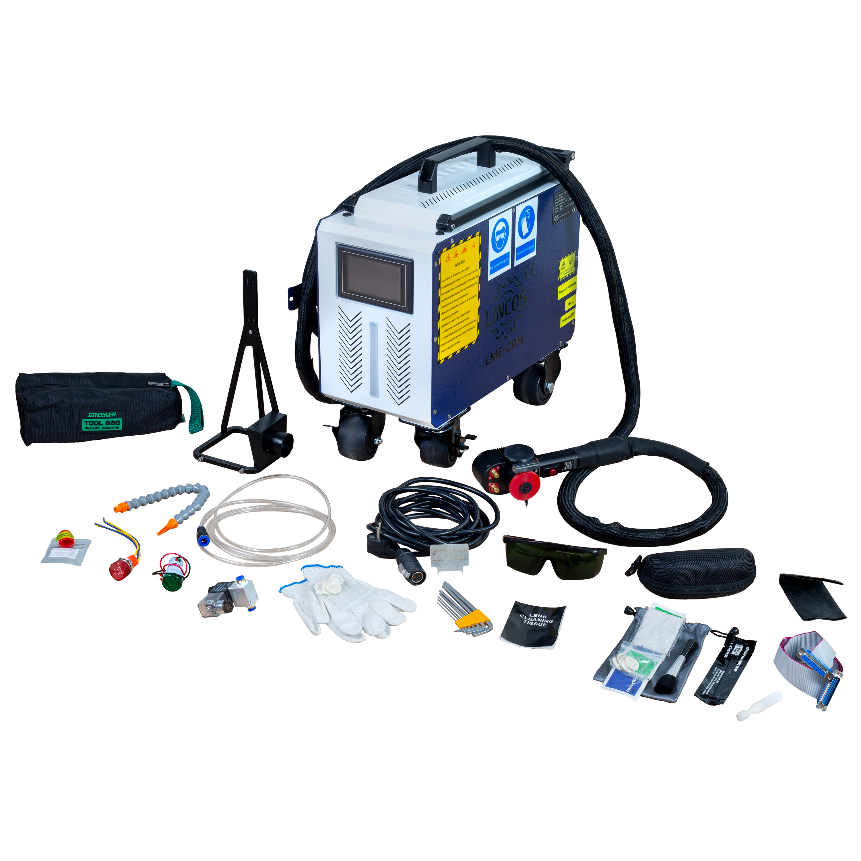 Pulzný prenosný laserový čistiaci stroj 300W ‒ mini dizajn Pulzný prenosný laserový čistiaci stroj 300W ‒ mini dizajn