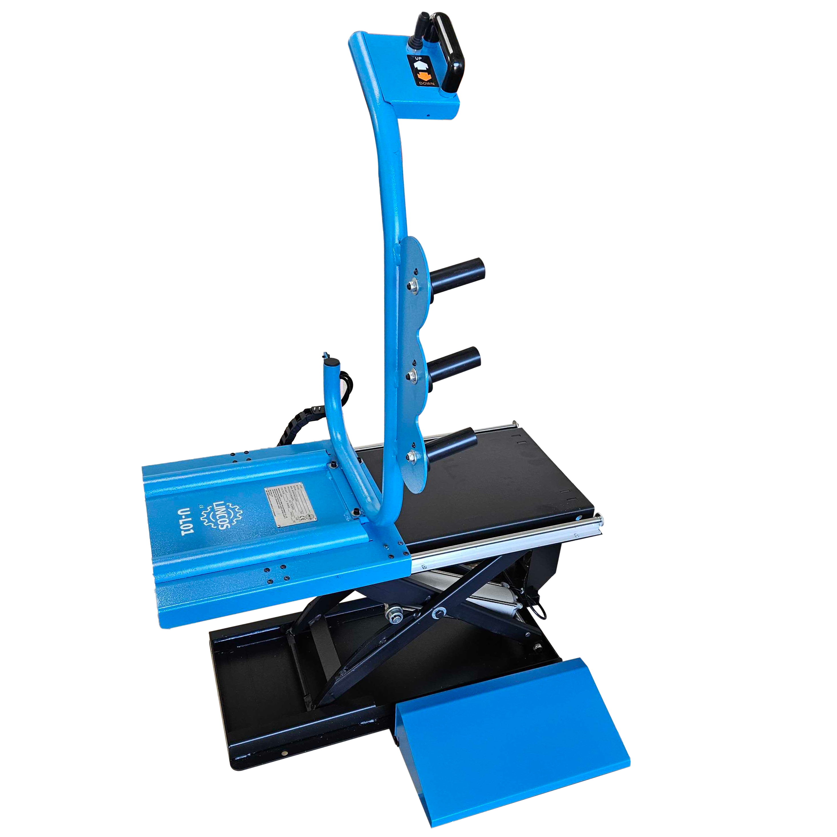 Pneumatický zdvihák kolies k vyvažovačkám, nosnosť 75 kg Pneumatický zdvihák kolies k vyvažovačkám, nosnosť 75 kg