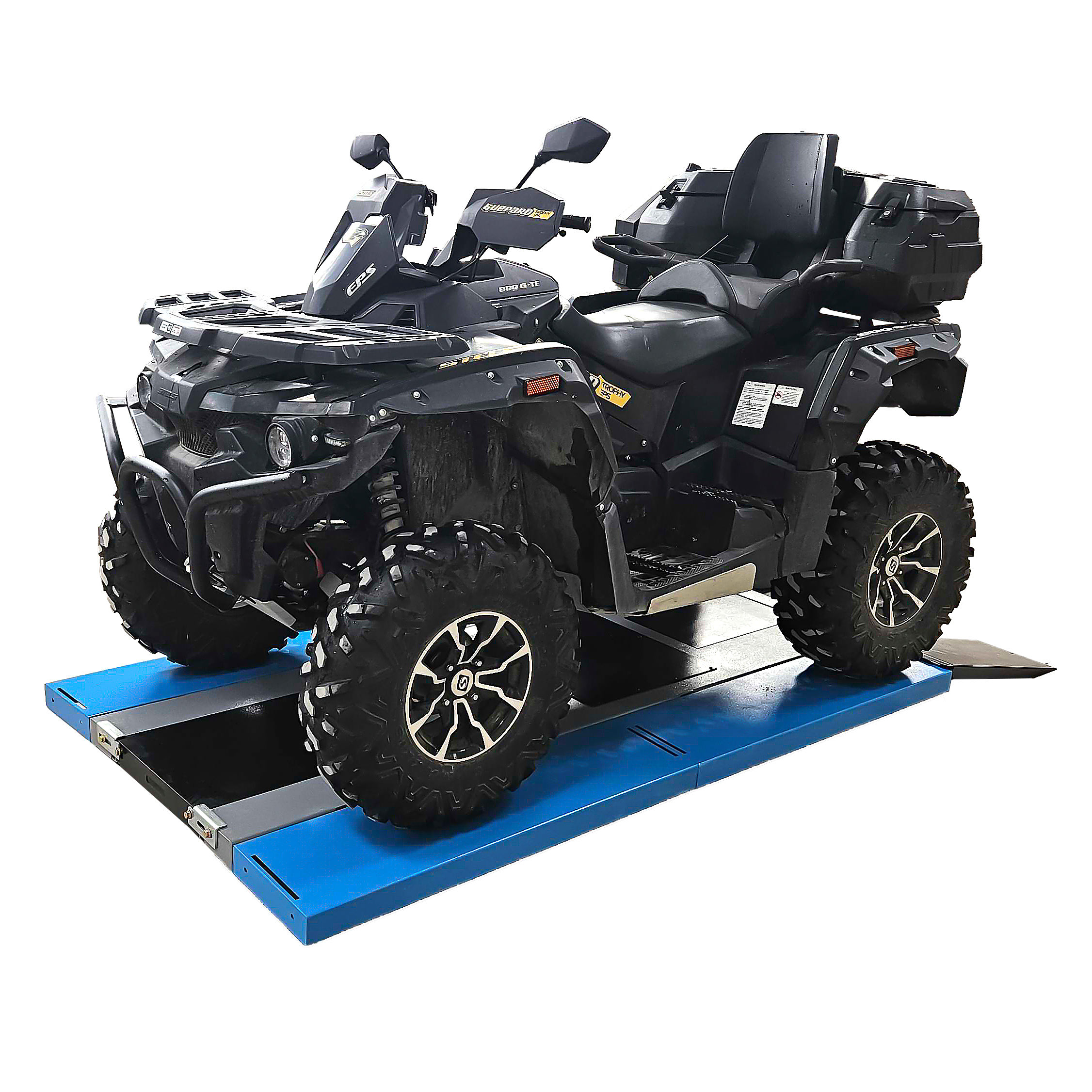 Rámpa és toldó platform készlet motoremelőhöz Rámpa és toldó platform készlet motoremelőhöz