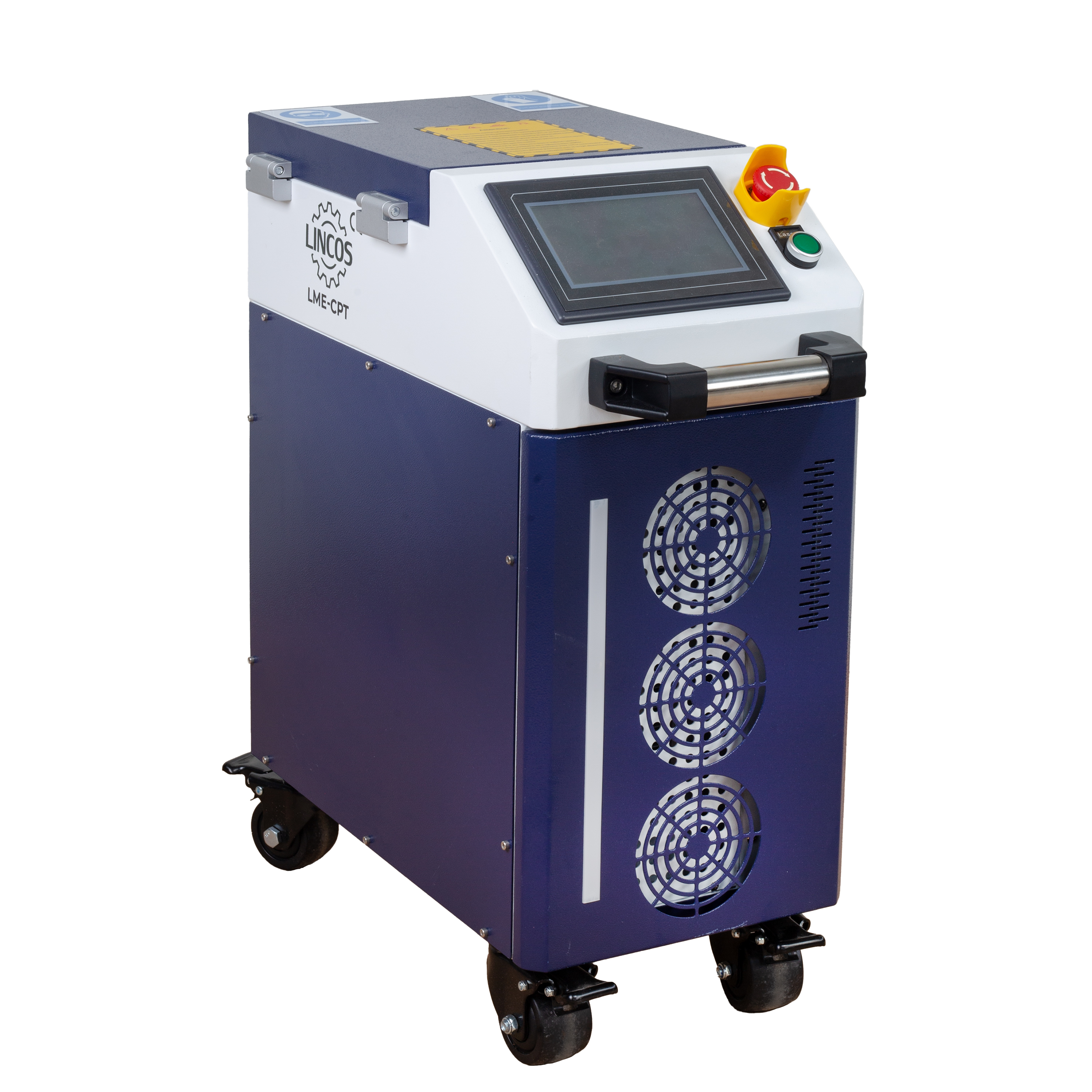 Pulzný prenosný laserový čistiaci stroj 300W ‒ skrinkové prevedenie Pulzný prenosný laserový čistiaci stroj 300W ‒ skrinkové prevedenie