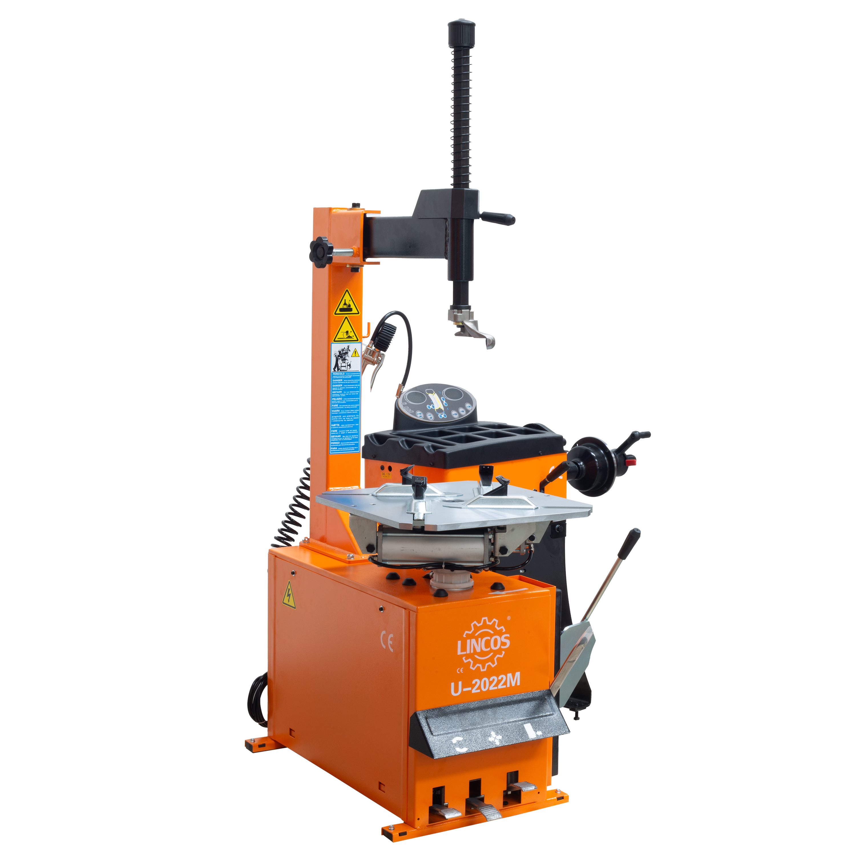 Tyre changer & wheel balancer, all in one Tyre changer & wheel balancer, all in one